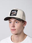 Бейсболка GOORIN BROTHERS арт. 101-2948 (кремовый / черный)